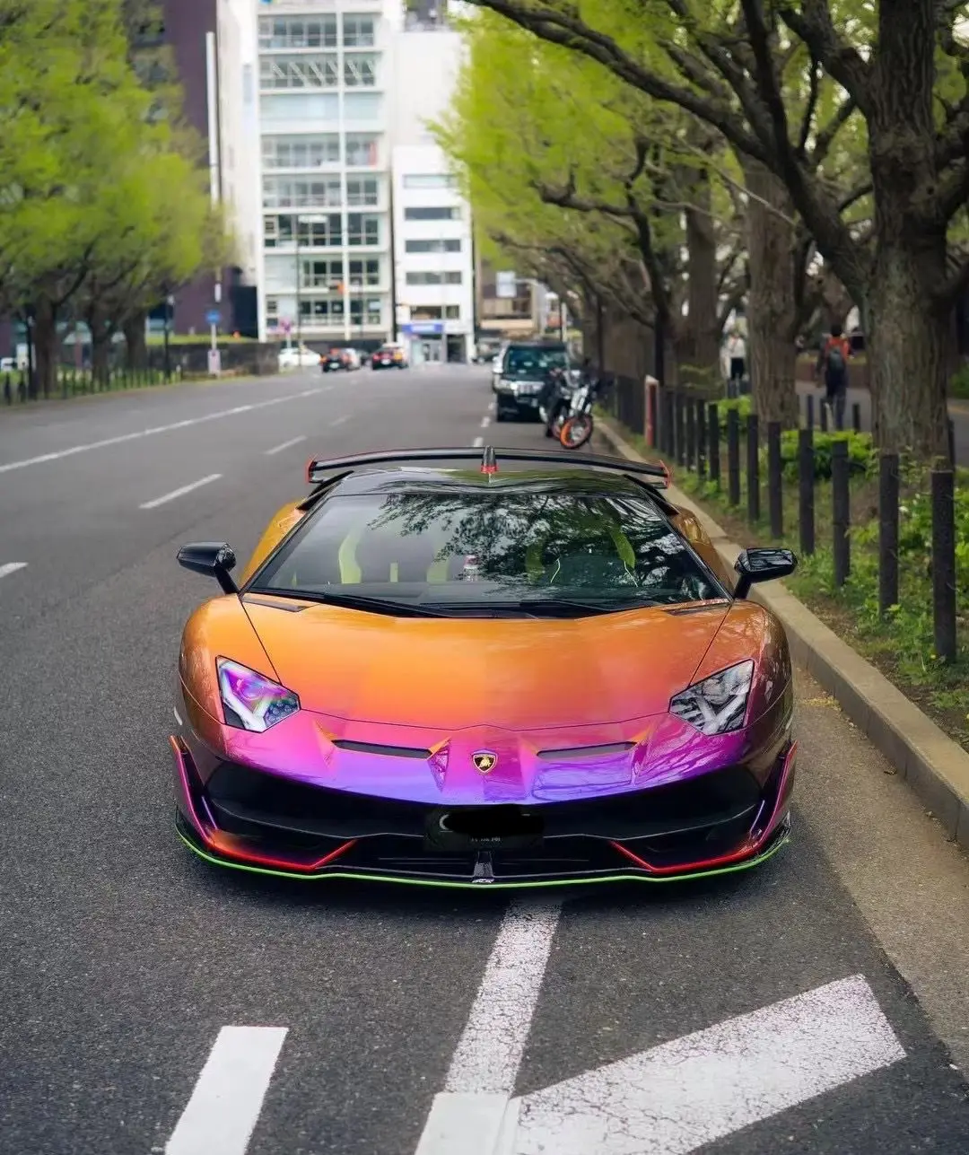 Premium Manufacturer PET Sunset Chameleon Blue  Purple car vinyl wrap car body change color film