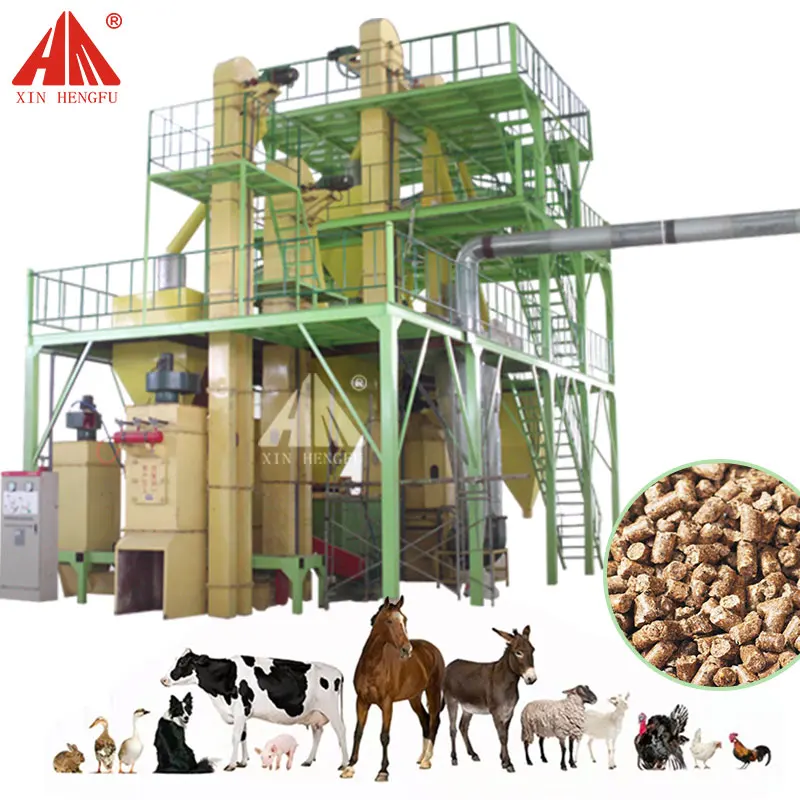 China xinhengfu 29 years factory produce good animal feed pellet production line