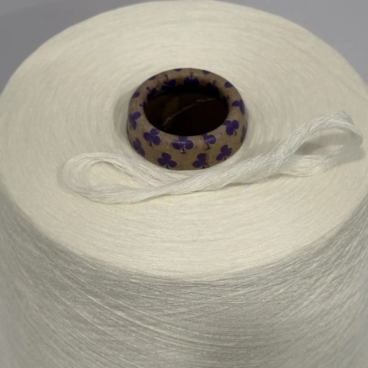 China Manufacturer Core Spun Tencel Silk Yarn Tencel Silk Blended Yarn For Weaving Knitting And Sewing