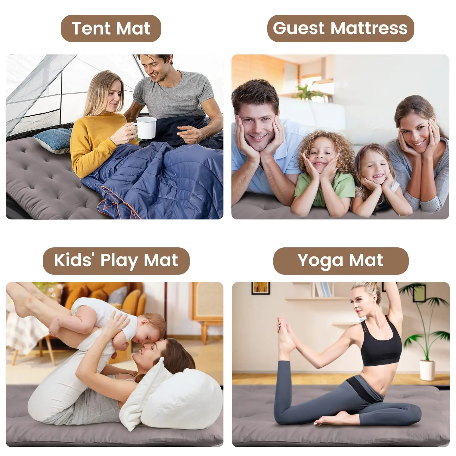 comfortable soft foldable thick floor futon tatami single mattress