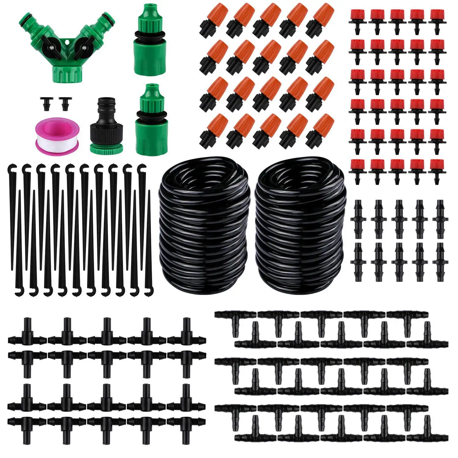 Automatic Irrigation Drip irrigation Kit sprinkler drip system watering Garden irrigation kit for growing plant