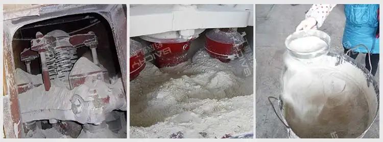 High Output Gypsum Grinding Process Plant Line, 200Mesh Calcium Carbonate Barite Kaolin Powder Raymond Mill With Dust Collector