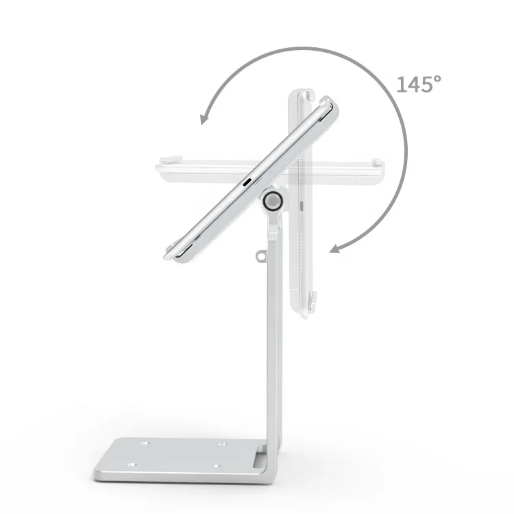 Высококачественная алюминиевая регулируемая подставка для планшета Counter Top POS система Подставка iPad