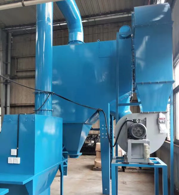 Inclined Cartridge Dust Collector With Double Lifespan Filter Cartridge for silica, calcium carbonate, plastic dust