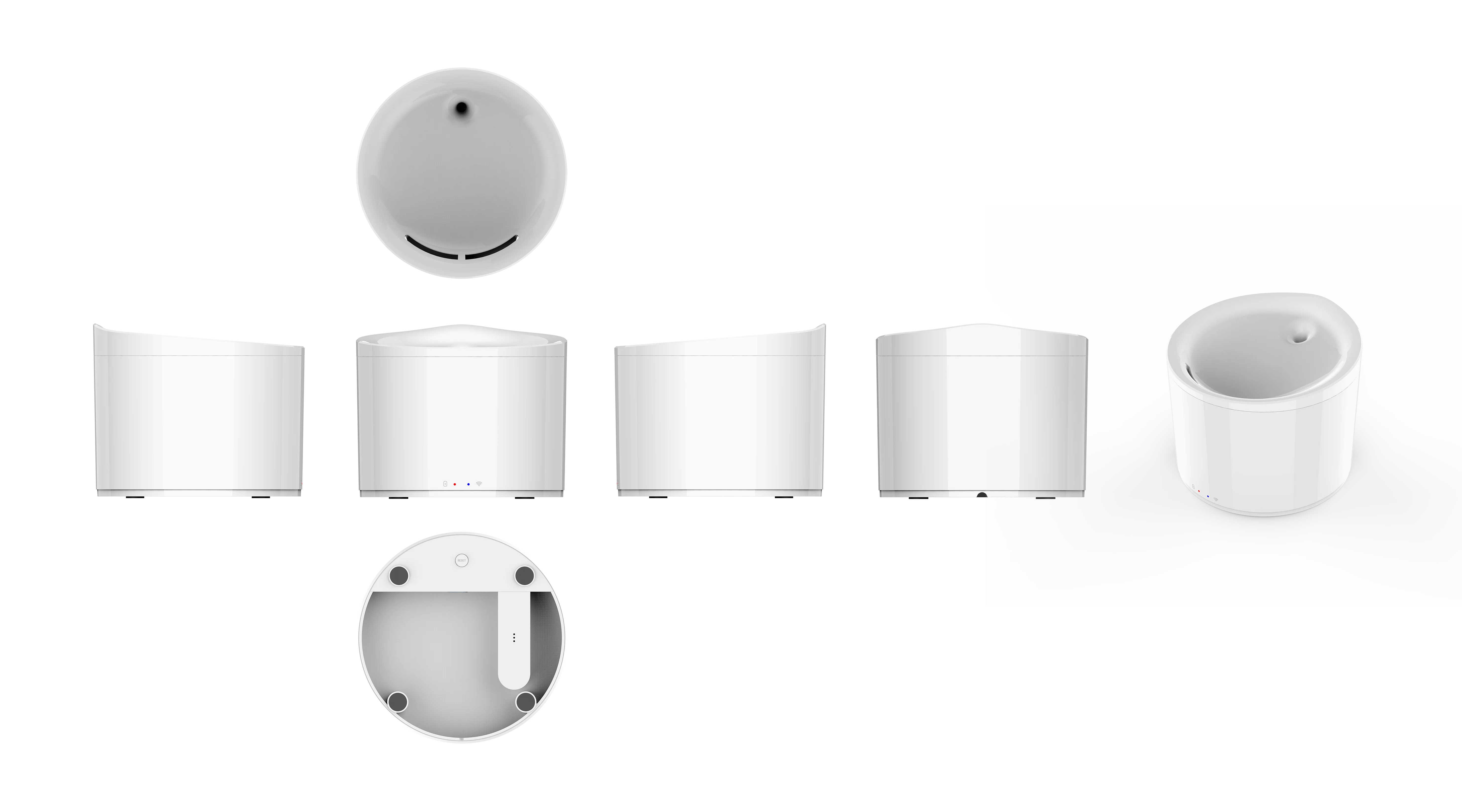 Фонтан для кошек, 2,5 л, бесшумный фонтан для домашних животных для кошек и собак, легко чистить и собирать, фильтры в комплекте