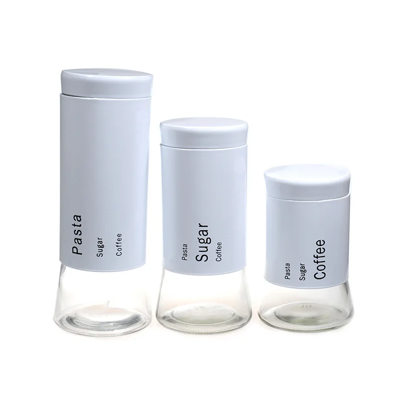 Wholesale Home Storage Jar With Lid Stainless Steel Kitchen Seal Jar Baby Snacks Large Seal Bottle Food Container