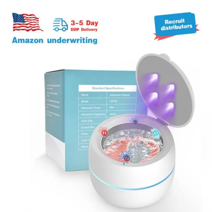 Ultrasonic Cleaning Machine Vibration Cleanser High Frequency Washing Tool Watch Jewelry Glasses Braces Cleaner