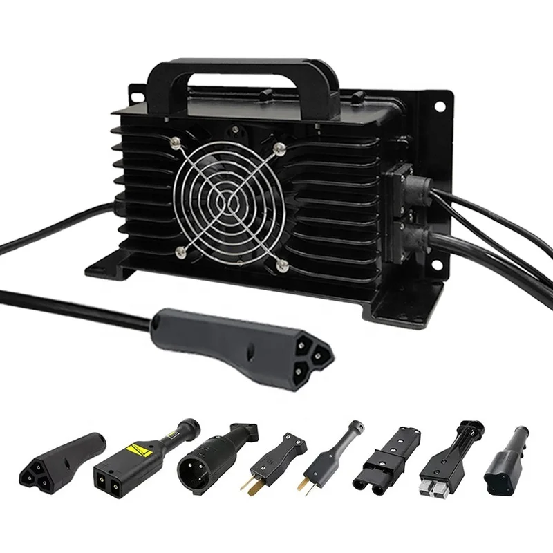 48V Portable Li-ion Motorcycle Battery 12V 100AH Car Batteryonboard 42V 20 to 30A Charger