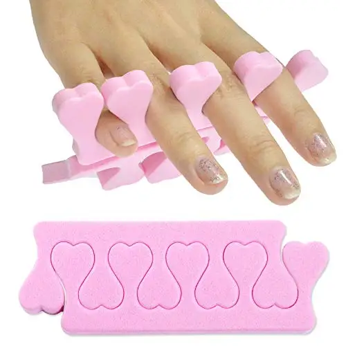 EVA Toes Separators Professional Nail Art Soft Foam Finger separator Gel UV Beauty Tools Polish Manicure Pedicure Divider