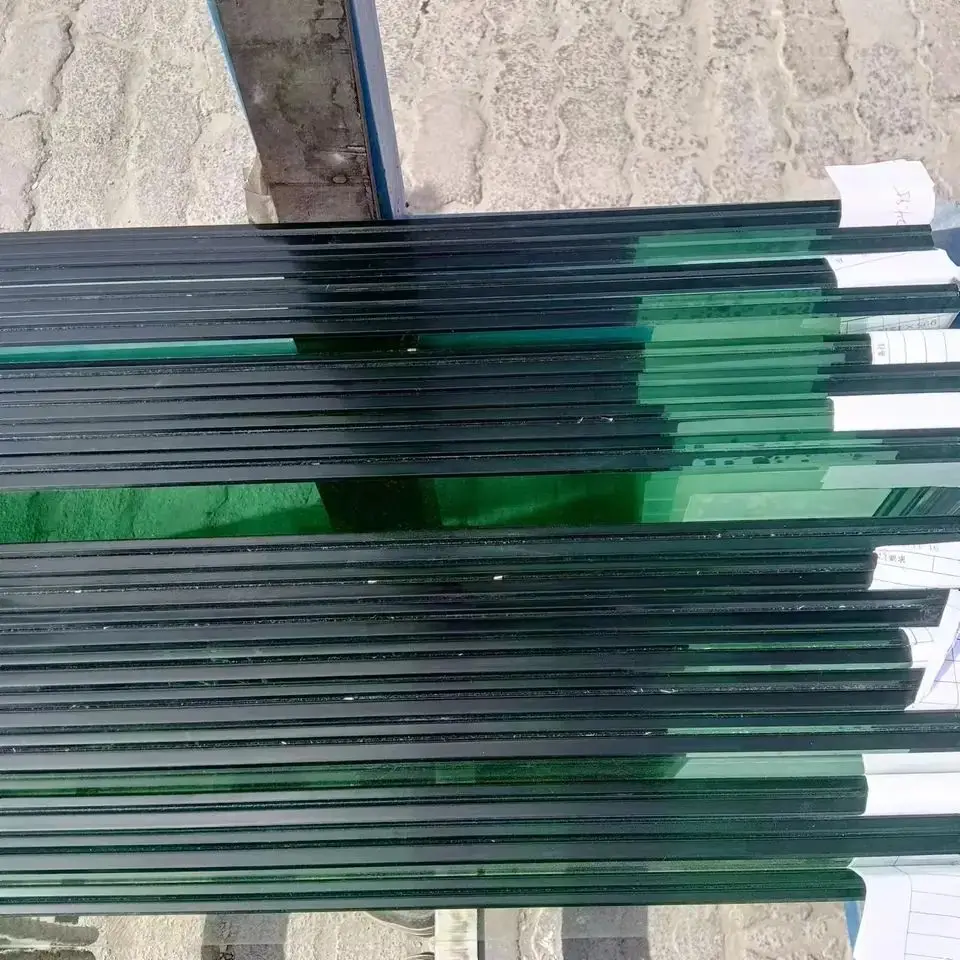 12mm tempered laminated glass 0.38mm PVB film tempered laminated glass