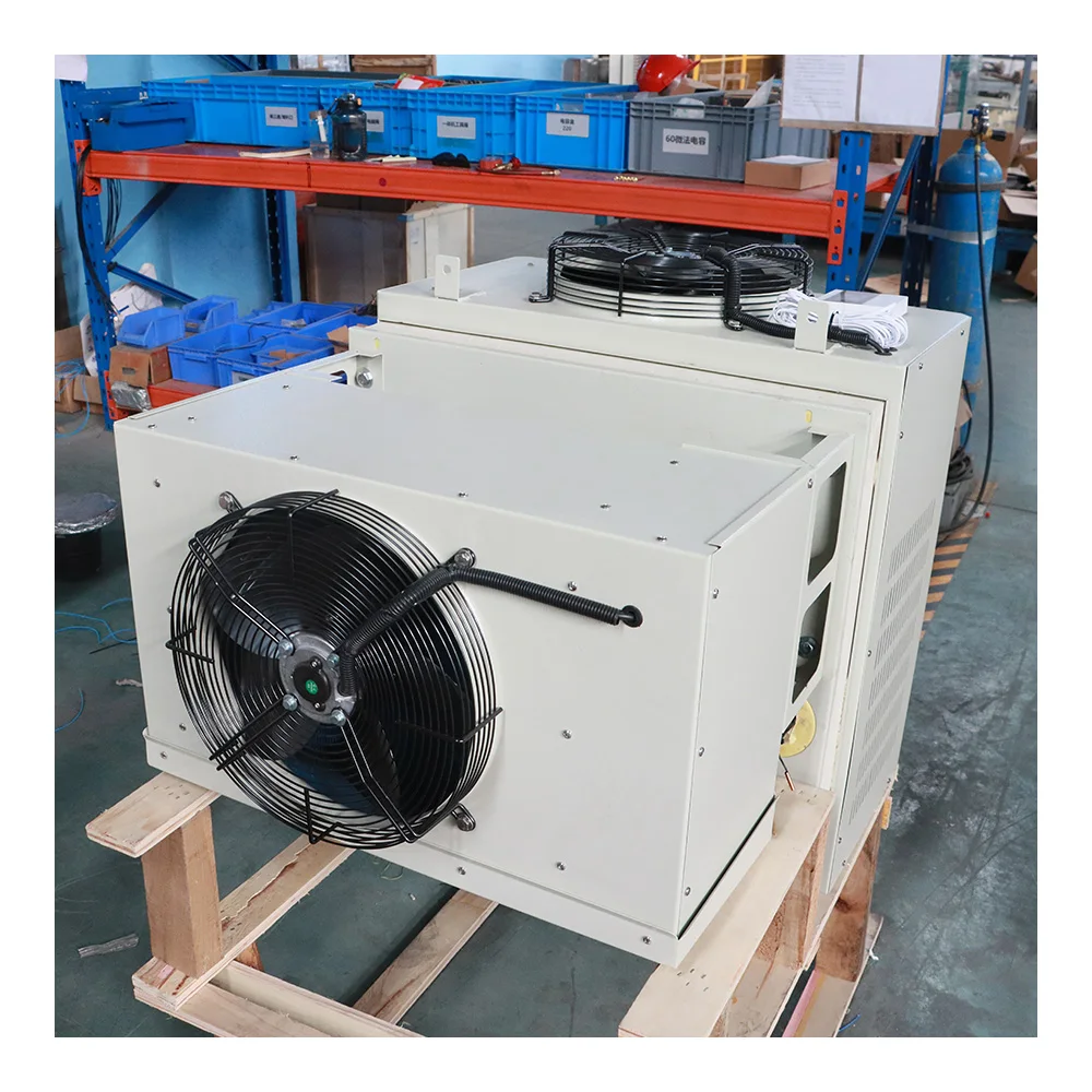Industrial Monoblock Air Cooled Refrigeration Unit Freezer Equip Piston Compressor Condensing Unit