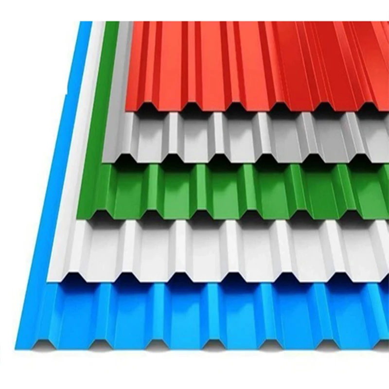 Wholesale Cheap Corrugated Metal House Siding Color coated galvanize aluminium zink roofing sheets For colored roofs