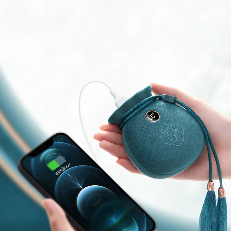 Winter Fast Power Bank Hand Warmer USB Rechargeable Cute Mini Heater For Christmas Gift