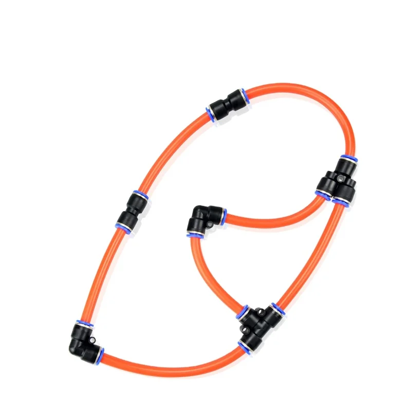 Air Pneumatic One Touch Push In Fittings Plastic Quick connectors PC 12 mm-1/2 for Air Compressed System