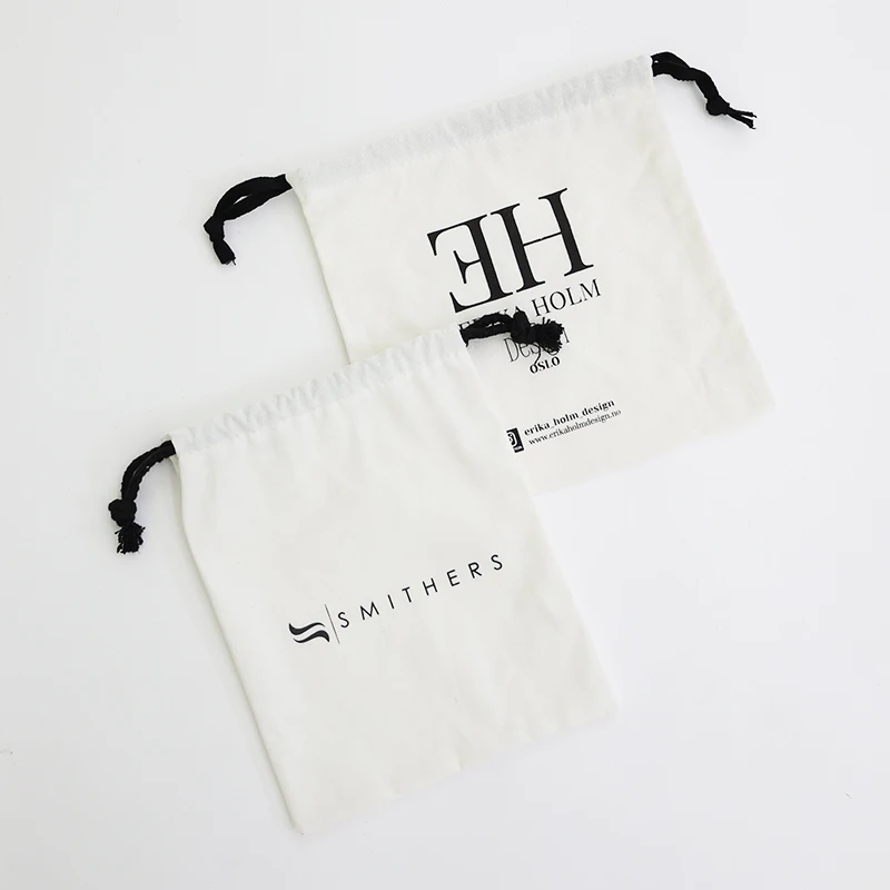 Wholesale Eco Muslin Cotton Linen Gift Packaging dust bag, Organic Cotton Drawstring Bag