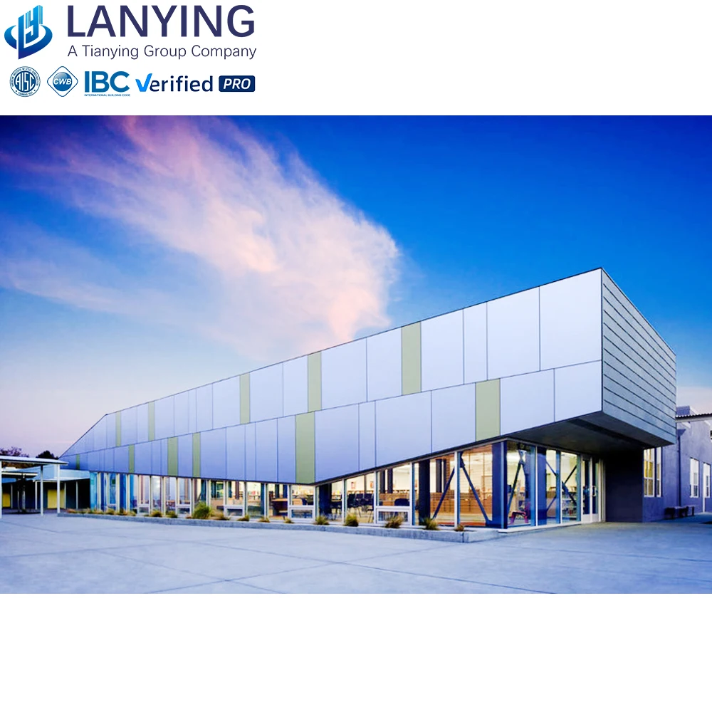 Low Cost Prefabricated Steel Structure Sports Hall Economical Warehouse Building Hall for Sports Use