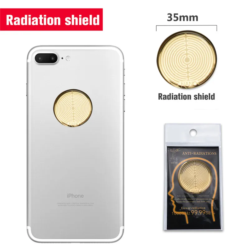  Nano Chip EMF Blocked Anti 5G Radiation Sticker Mobile Phone Shield High