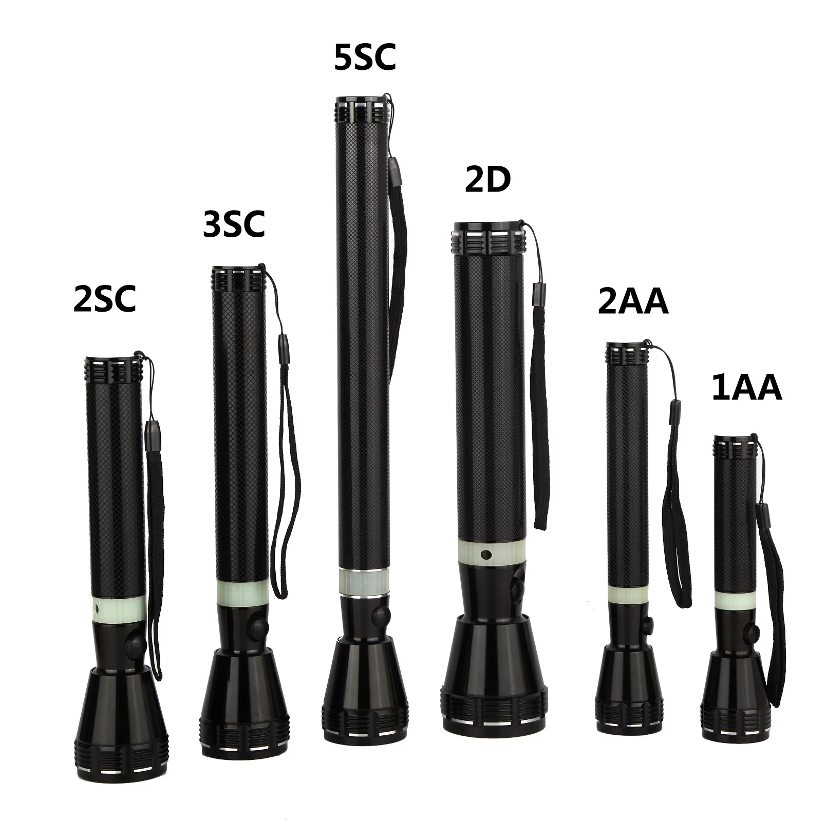 aluminum strong power beam 3 watt rechargeable led flashlight