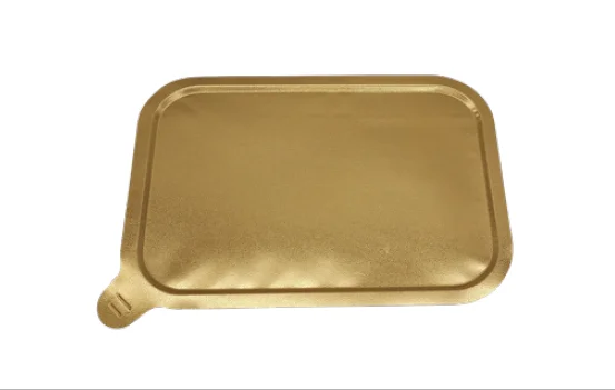 750 ml disposable heavy duty thicker aluminum foil smoothwall rectangular food container with plastic lids