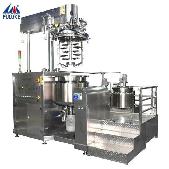 
500L industries Yogurt and cheese making machines vacuum emulsifying machine 