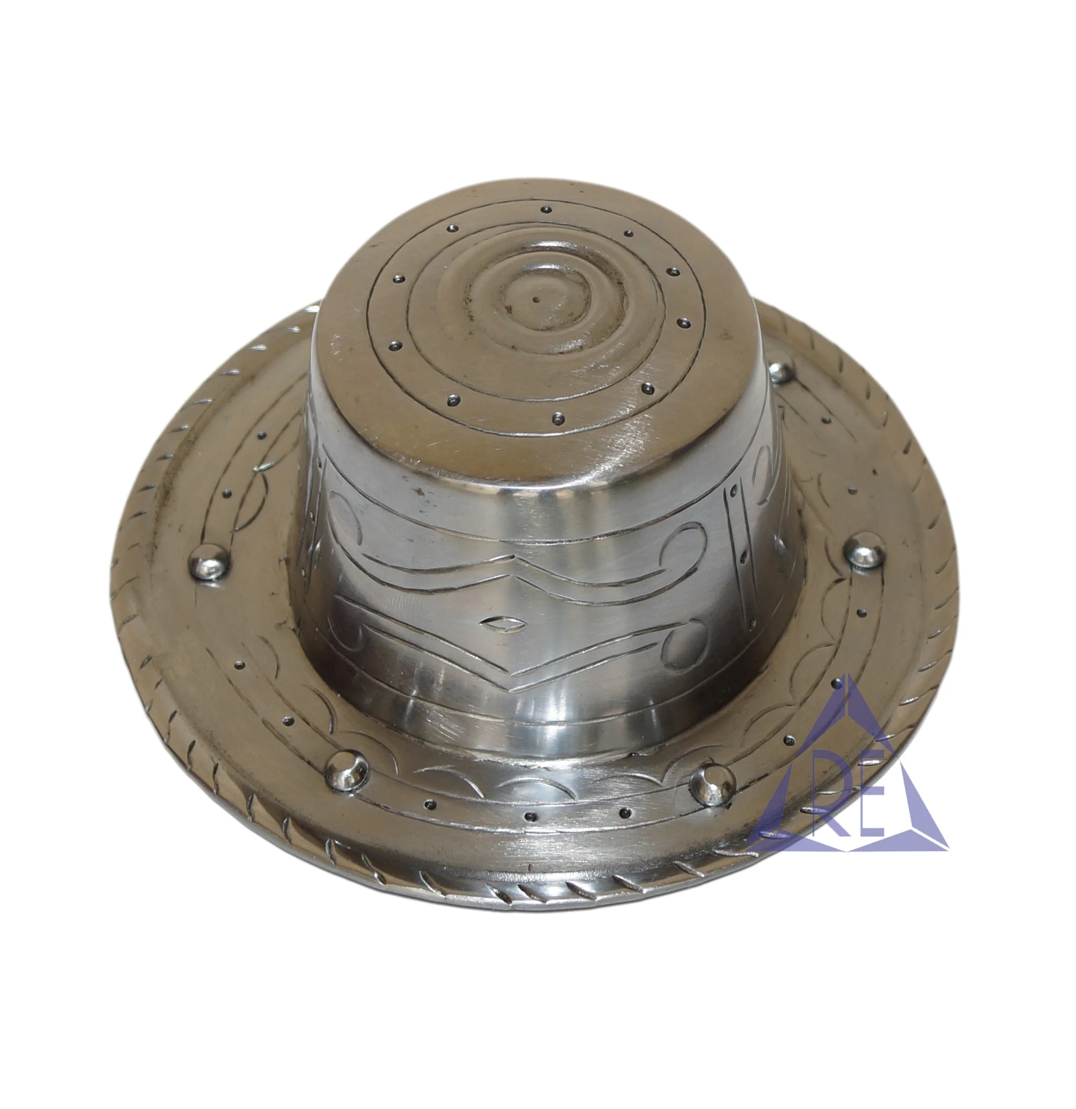 Medieval Mini Greek Armour Hat for Men 13th Century Medieval Infantry Armor Helmet Norman Hat Vintage Home Decor Gifts