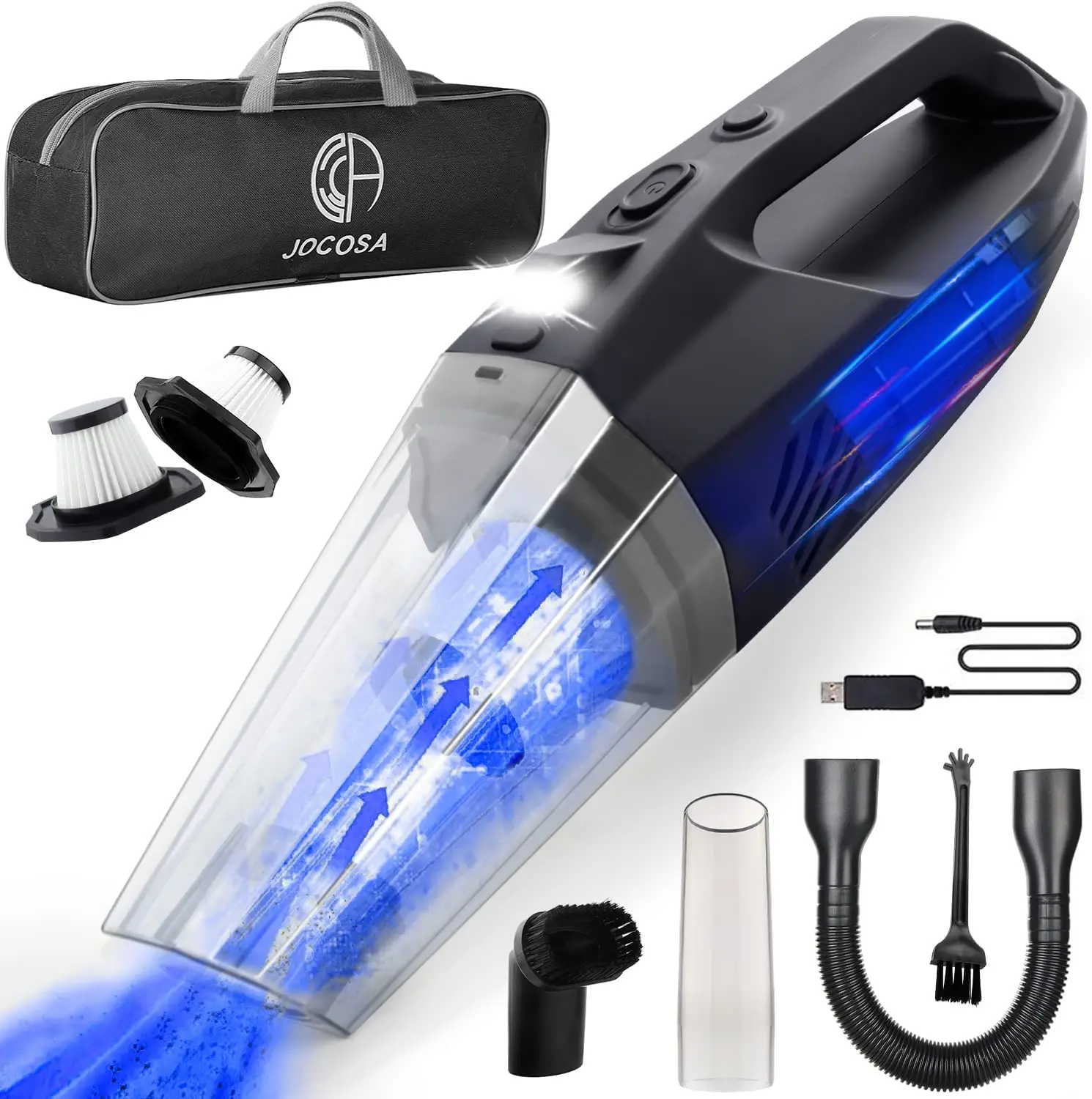 Wholesale price 5500pa handheld mini car cleaner handheld vacuum for car