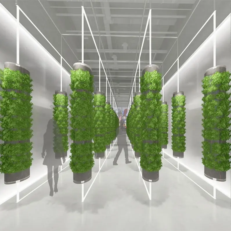 Customizable Green House Container with Hydroponic and/or Aeroponic Planting System for Vegetable growing