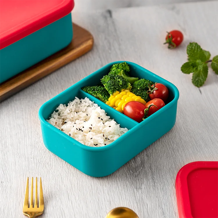 Excellent Antioxidant Properties Silicone Food And Storage Containers Will Not Adsorb Oil Stains