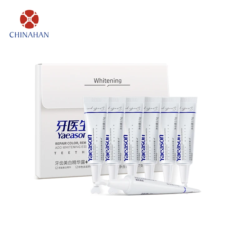 OEM Private Label Teeth Whitening Packaging Oral Hygiene Product Liquid Cleaning No Bleaching Ingredients Stain Remover Essence