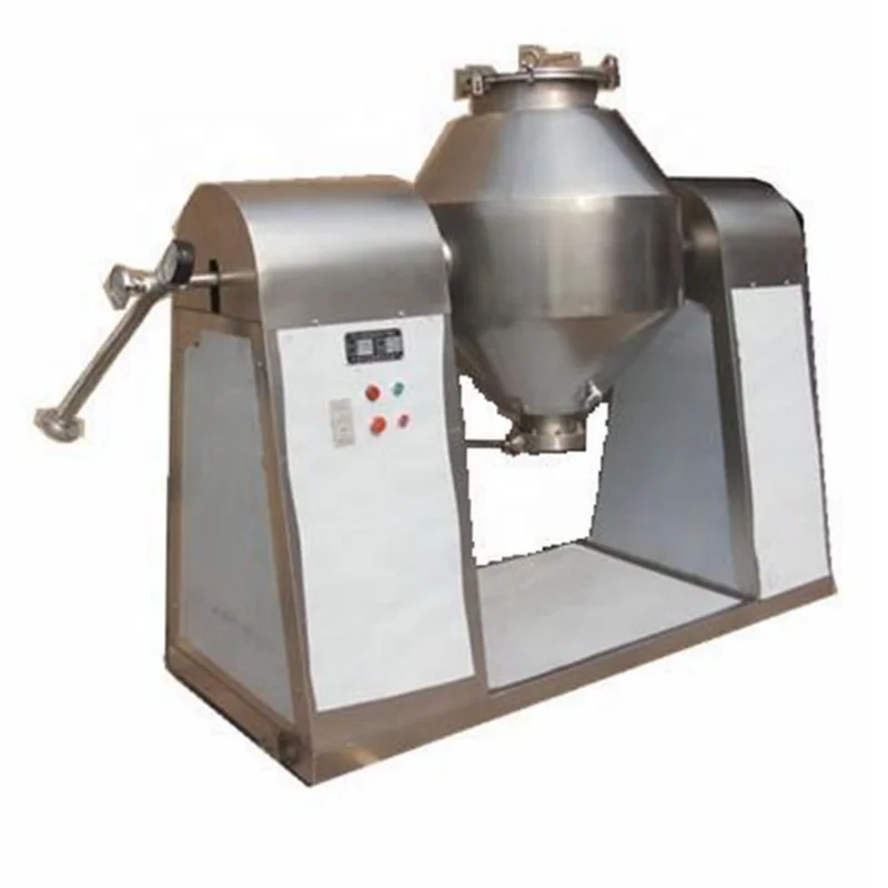 SZG food drying double cone paddle mixing rotary drum vacuum chamber tumble dryer mixer