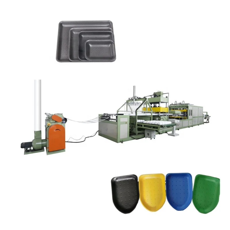 PS EPS XPS automatic foam food container machine to make disposable bowl plate egg tray lunch boxes
