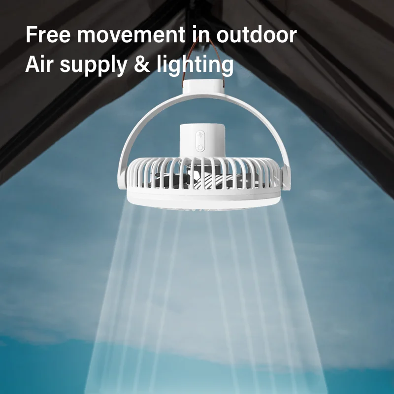 Wholesale Tripod Camping Rechargeable Electric And Usb Travel Outdoor Ceiling Fan With Light