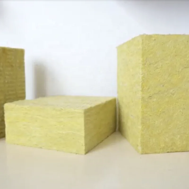 price 50mm board50kg/m3  rock wool thermal insulation board factory slab