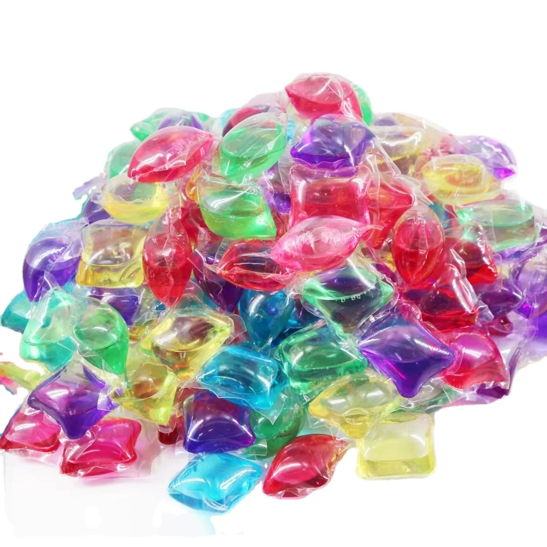 Заводская цена цветочные ароматы жидкость для мытья Чистый Блестящий порошок стиральные моющие капсулы в капсулах