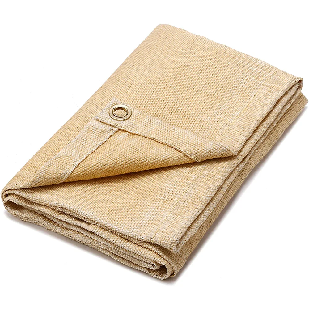 Сварочное одеяло из стекловолокна с покрытием вермикулита 1000 градусов высоким содержанием