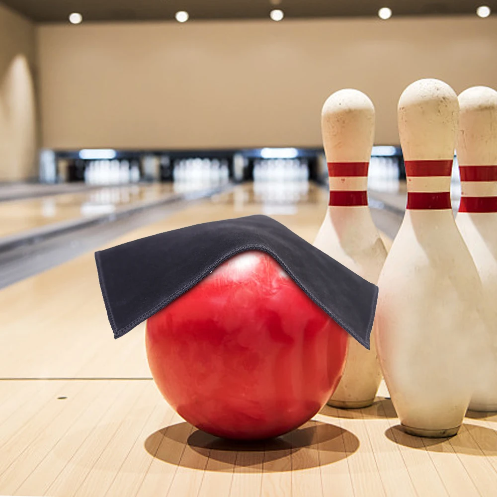Bowling Shammy Towel Bowling Ball Leather Cleaning Pad