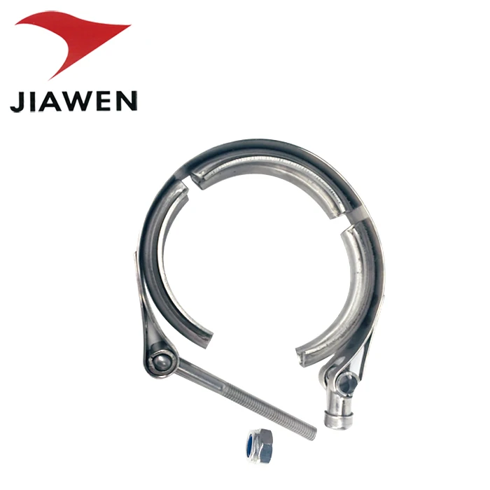 Stainless Steel Turbo Exhaust System Pipe V Band Clamp