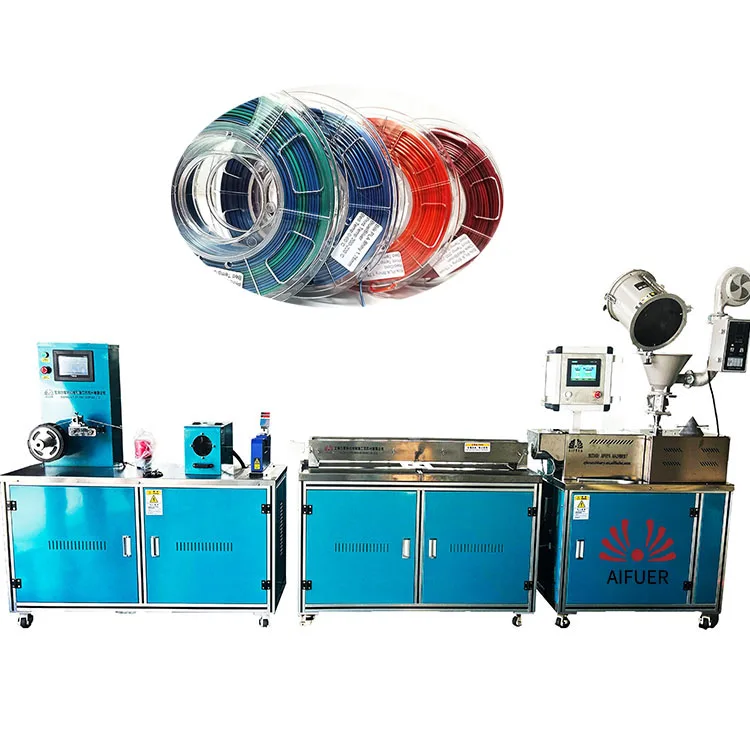 PLA ABS PEEK 1.75/3mm 3D Filament Extruder Machine Printer Filament Making Production Line
