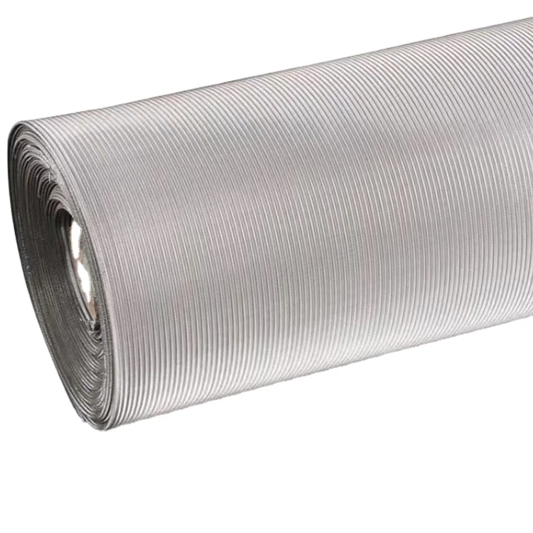 Filtration 4 micron 400x2800 Reverse Dutch Weave Stainless Steel Wire Mesh