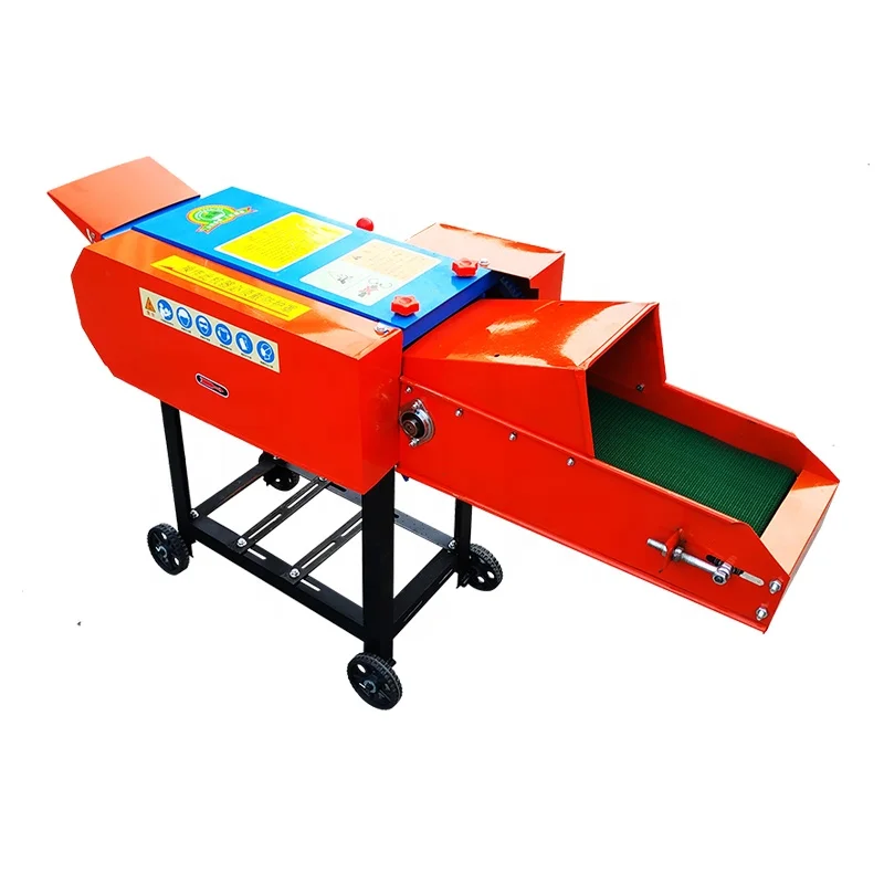 Farm Machinery Mini Hay Chopper Cow Grass Cutting Wheat Straw Machine