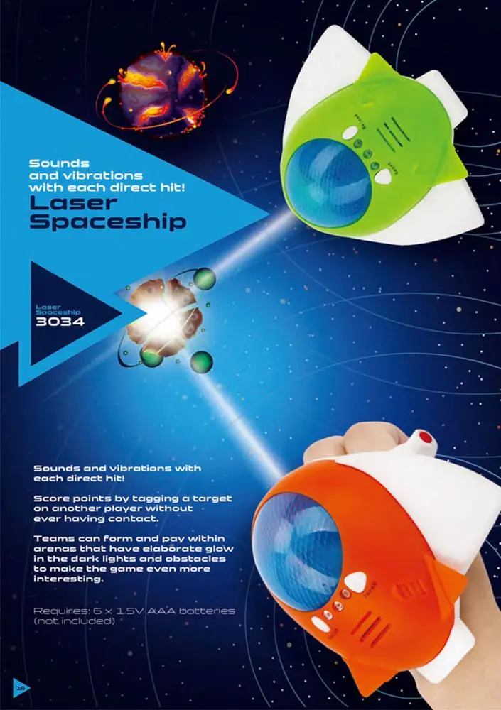 
China Manufacturer Infrared Laser Game Gun Safe Toys for Kids 