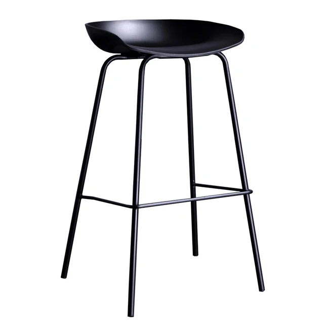 Bar guitar solo bar stool coffee shop cashier counter wrought iron high chair