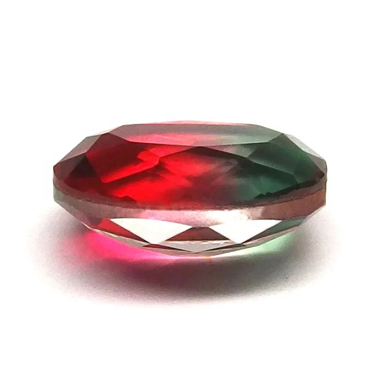 Loose Watermelon Tourmaline Oval Cut Glass Stone Faceted Colored Gemstone