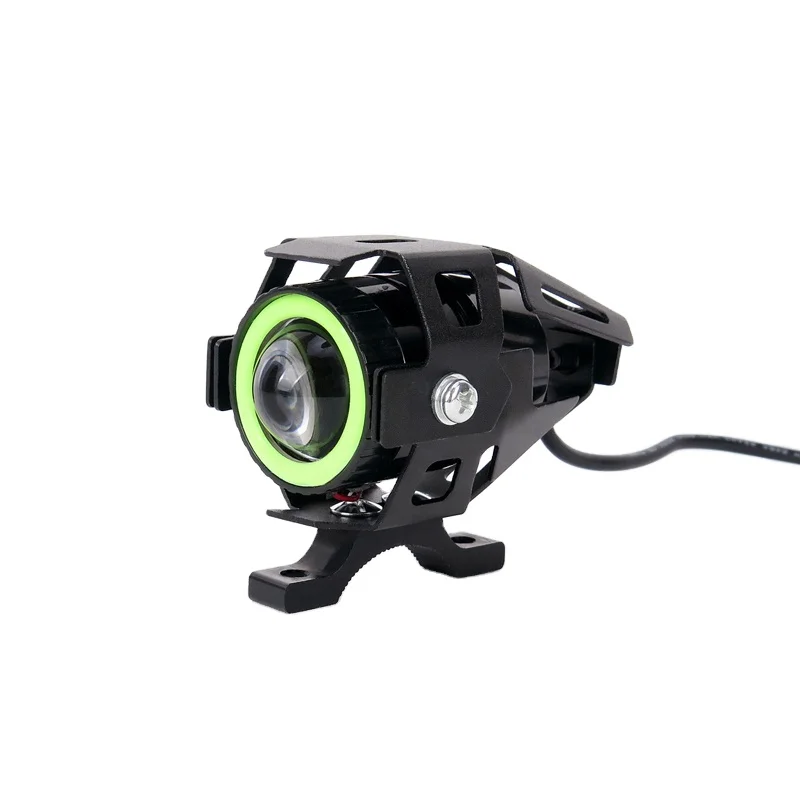 M7 фары для мотоцикла, светодиодные фары 12v led угол глаза фар 20В водозащитный светодиодный проектор проблесковым маячком