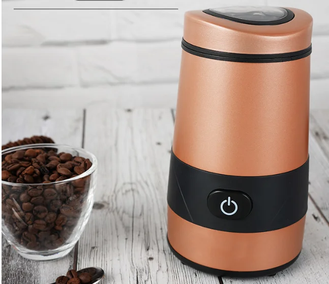 new kitchen  mini design stainless steel housing blade electric coffee grinder