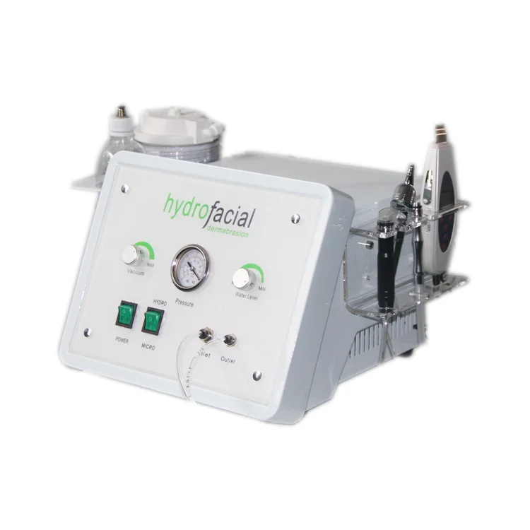 Professional 3 in 1 portable spa Multi-function micro peeling diamond hydro water peel wrinkle removal facial machine