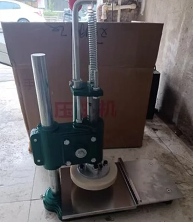 2023 Multipurpose Hand Pressure dough pie flattening sheeting preesing machine