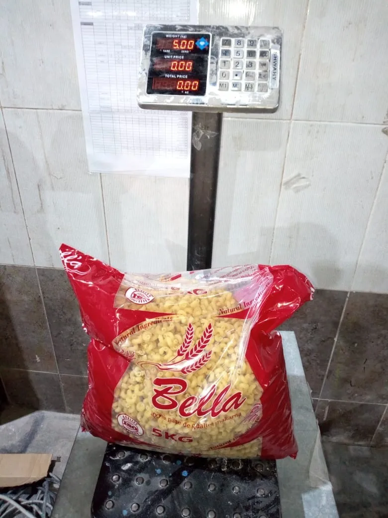 Dry Pasta 5 kg Hard Wheat Bella Brand Pasta Best Price High Quality Egypt productions Wholesale