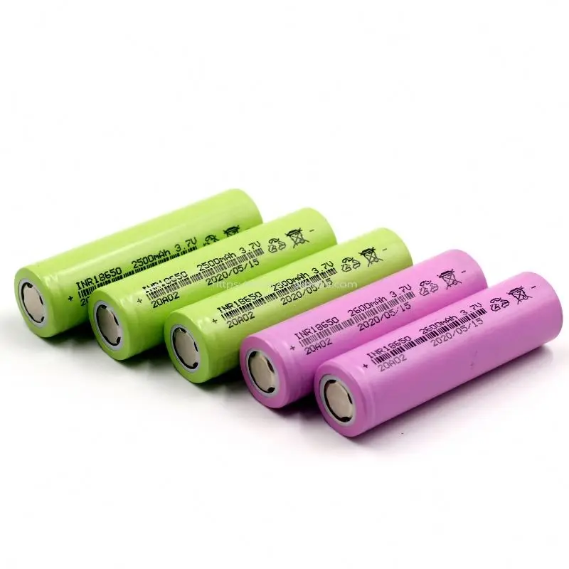 SAM Long Cycle Life best battery 18650 rechargeable 3.7v 25R 2500 lithium ion batteries for Power Tools
