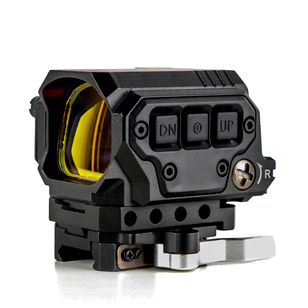 HONESTILL R1X Reflex Red Dot Sight  With IR Function For 20mm Picatinny Weaver Rail Scope QD Quick Release Mount